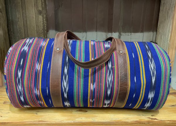 Duffle bag - jaspe & leather Sale