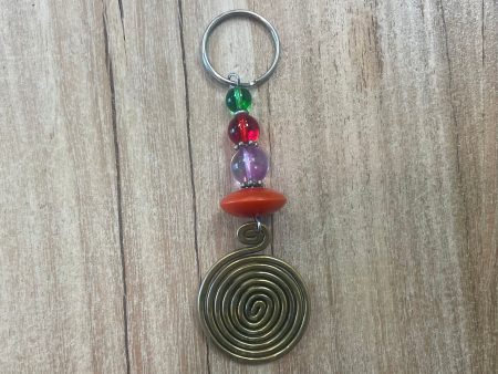 Keychain - wire swirl Supply