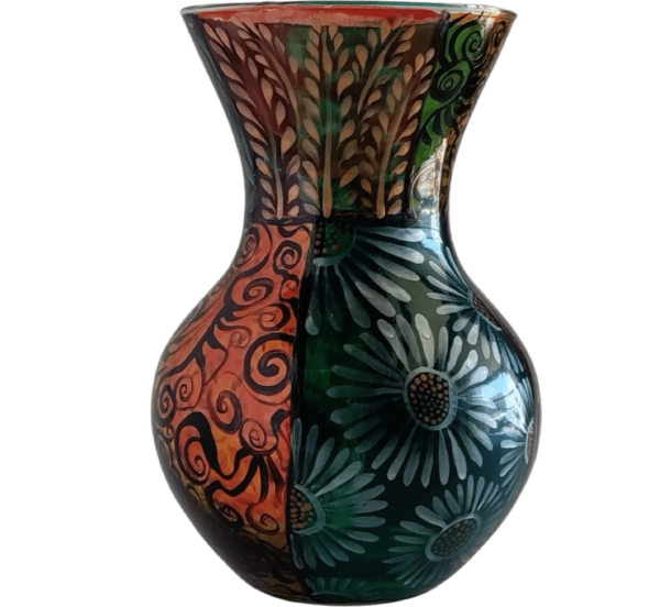 Vase Medium Large Desert Flower Motif Supply