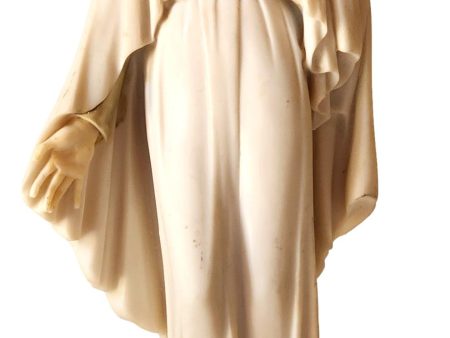 Immaculate Heart of Mary  Porcelain Statue – Handcrafted Religious Figure 10  x 4  For Discount