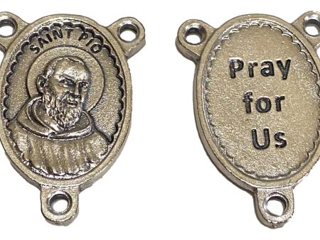 Rosary Part Saint Pio Pray For Us Hot on Sale