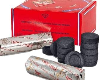 Incense Three Kings Charcoal Briquets Minutes Burn Time Hot on Sale