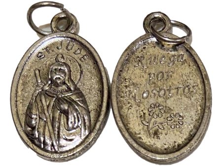 Saint Medal Saint Jude Ruega Por Nosotros Patron De Los Casos Desesperados Y Causas Perdidas Discount