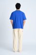 (B) Boxy Twill Jersey Contrast Collar Tee Supply