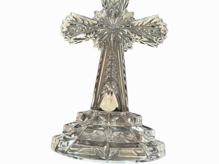 Cross Crystal Table Top Made in Germany H: 8 inches X W: 5 inches For Cheap