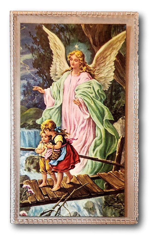 Guardian Angel Prayer Card Cheap