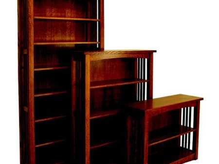 Bungalow Mission Bookcase For Discount